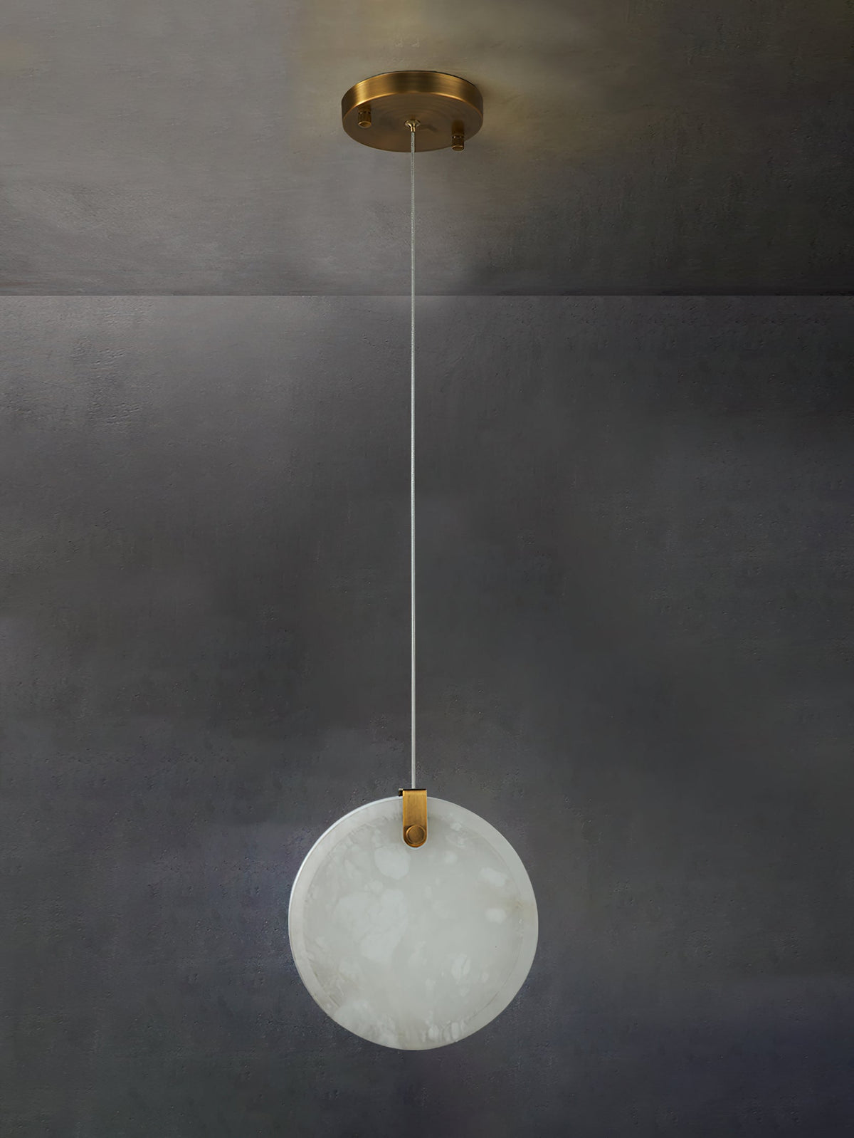 Nivaine hanglamp van albast