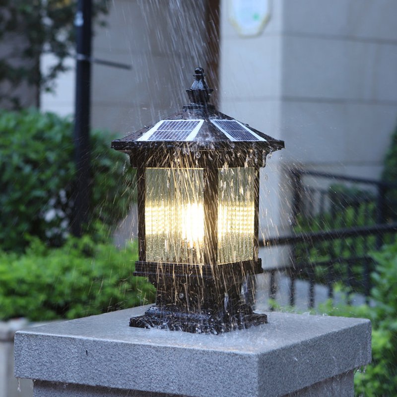 Ray Vintage klassiek Lantern Solar Outdoor Light