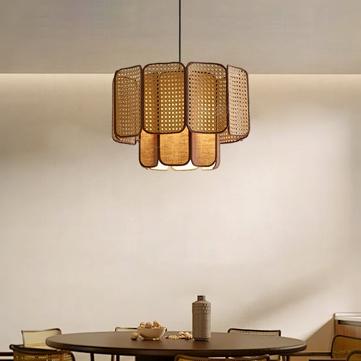 Soltera geweven hanglamp
