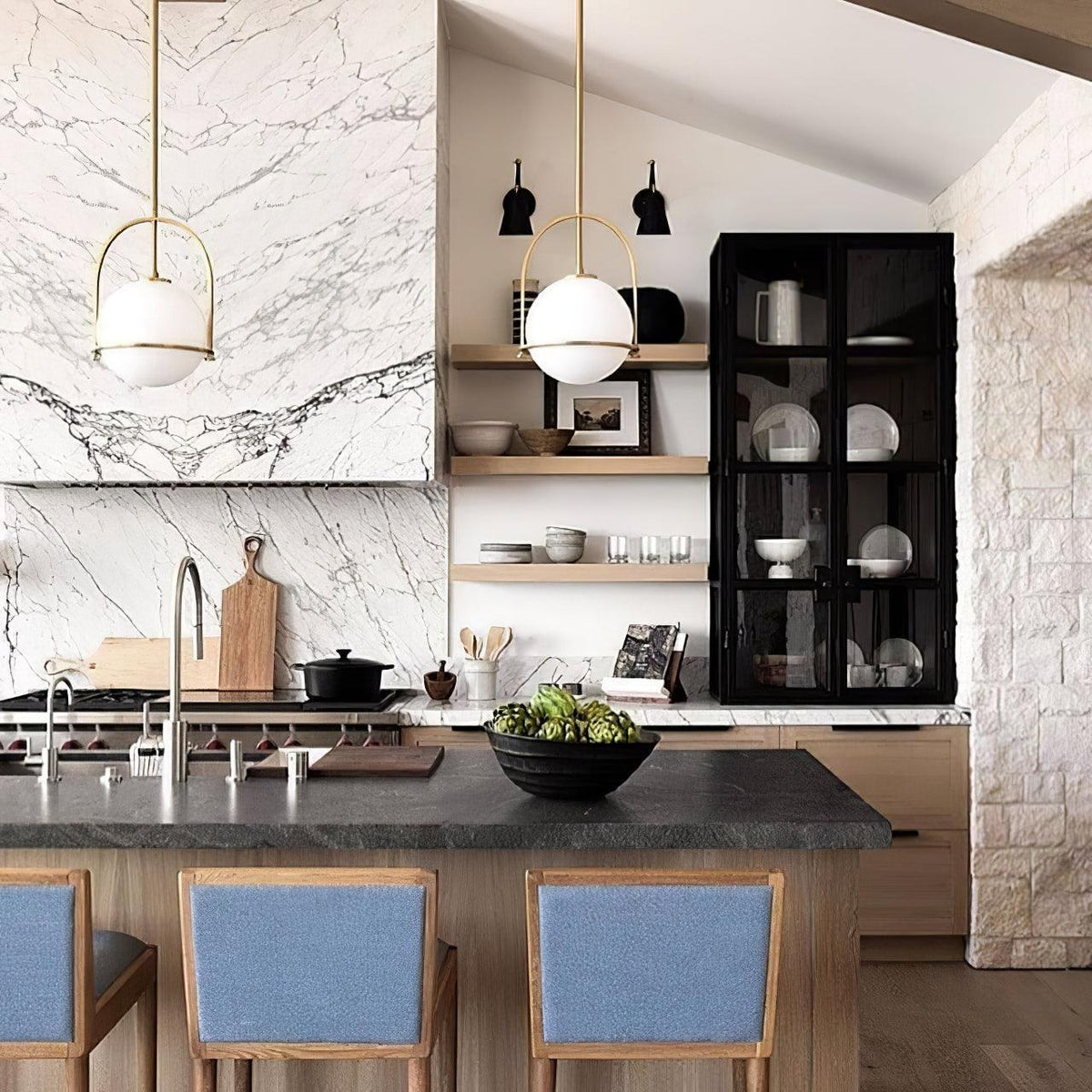 Brandonis Moderne hanglamp van glas