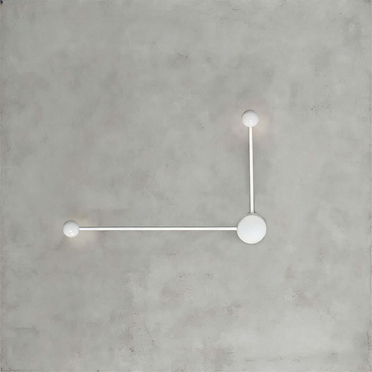 Sphere-on-Stem LED wandlamp
