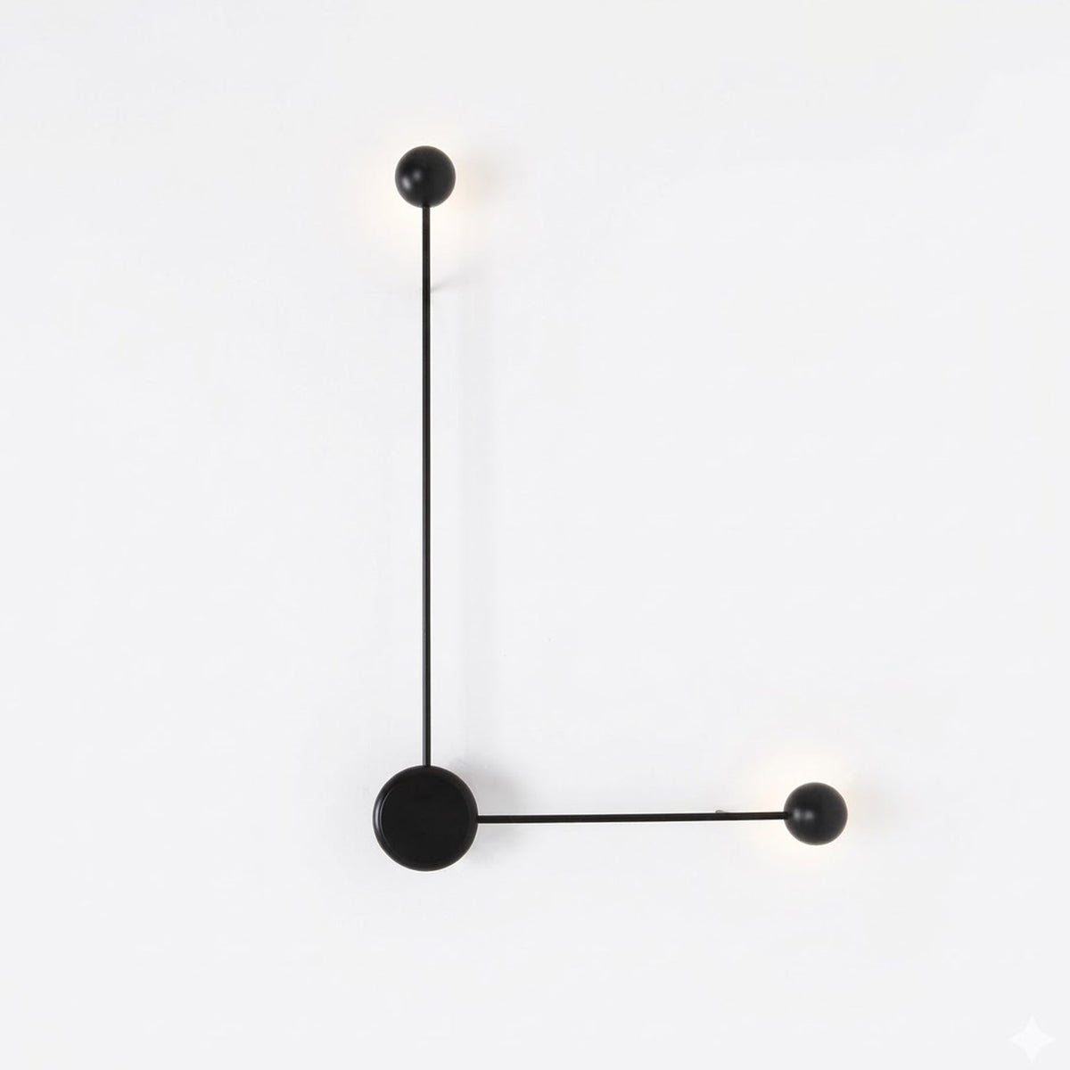 Sphere wandlamp met LED
