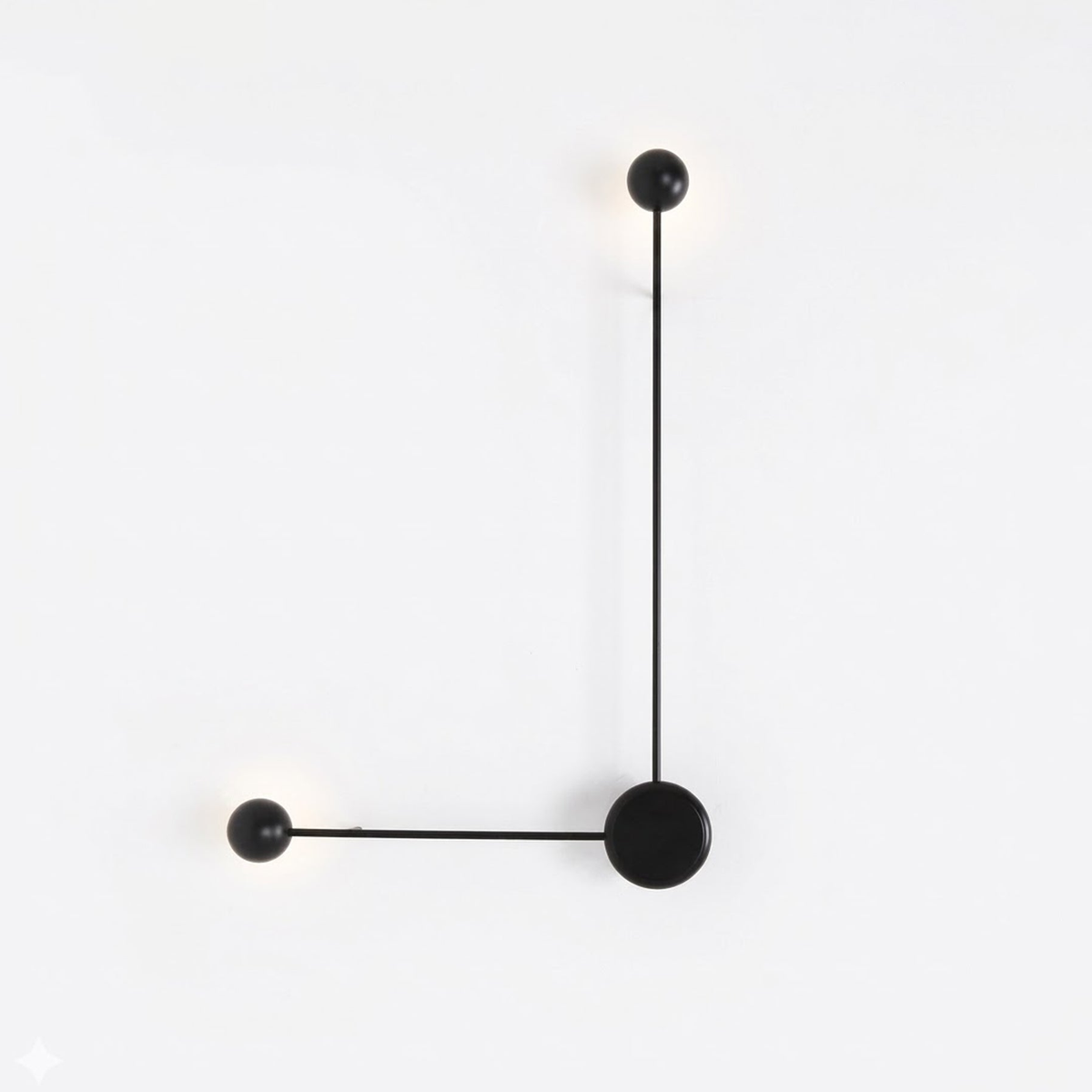 Sphere wandlamp met LED