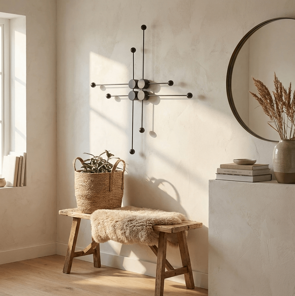 Sphere wandlamp met LED