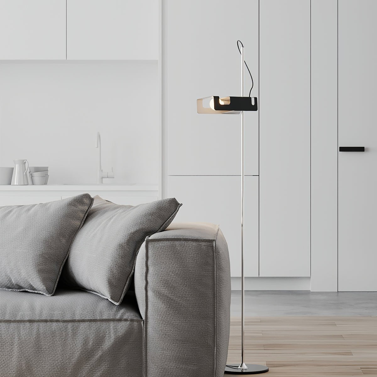 Merven minimalistische vloerlamp