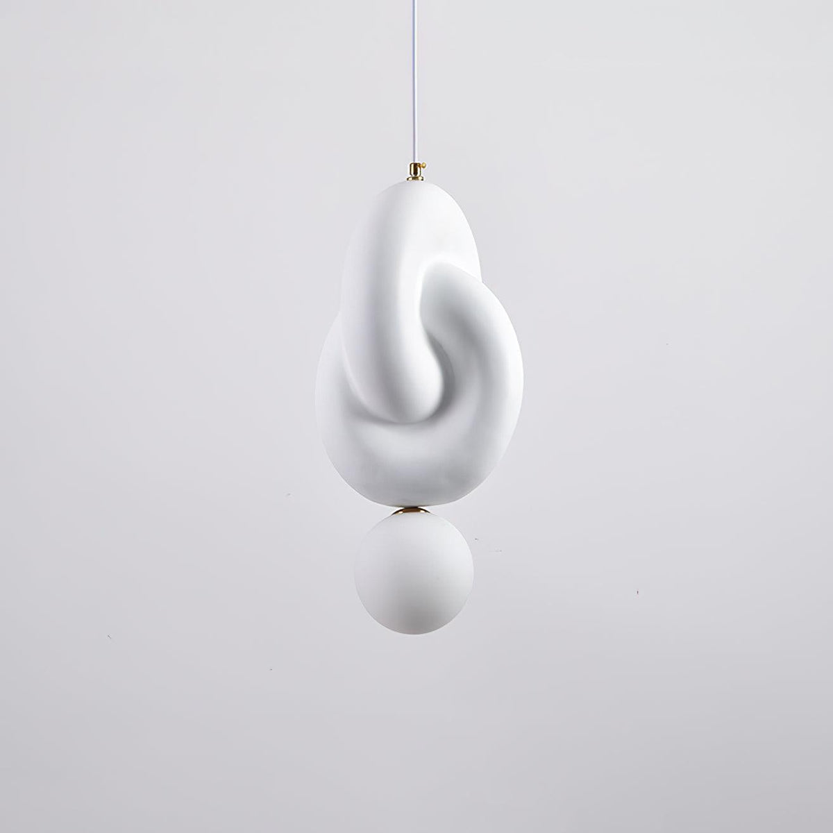Tyev individuele creatieve hars-glas hanglamp