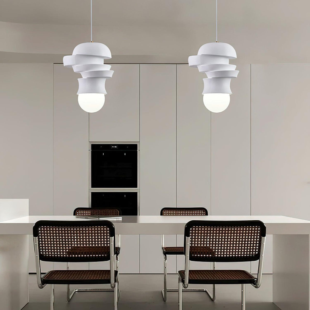 Tyev individuele creatieve hars-glas hanglamp