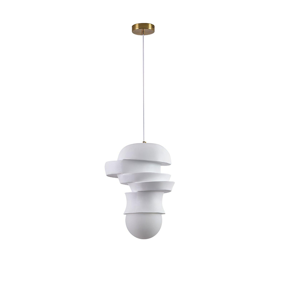 Tyev individuele creatieve hars-glas hanglamp