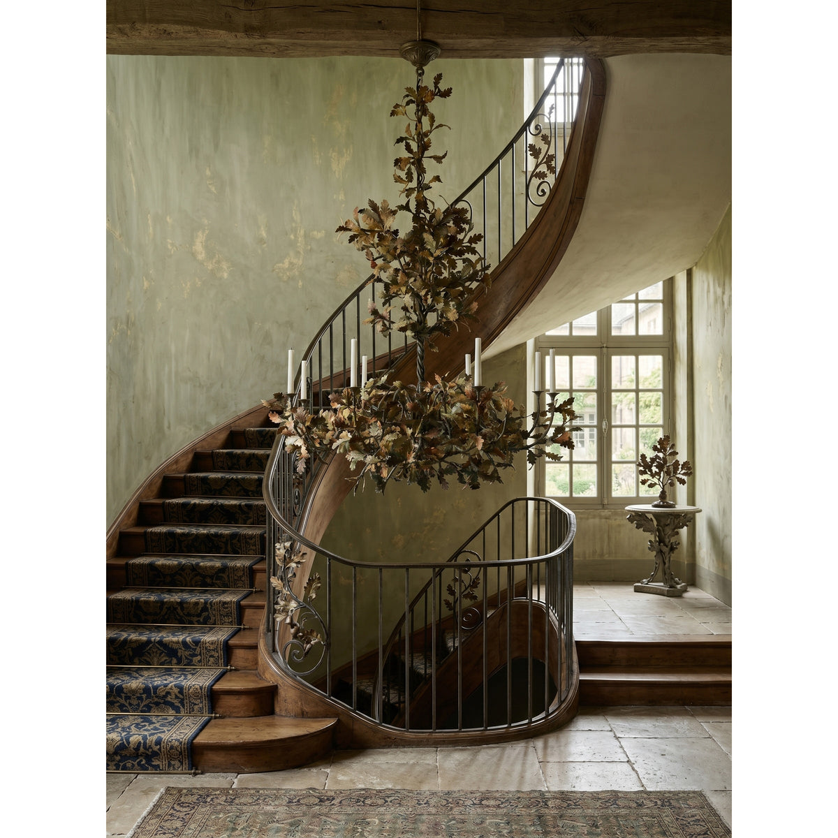 Floréthys Spring Eikenboom houten Kroonluchter