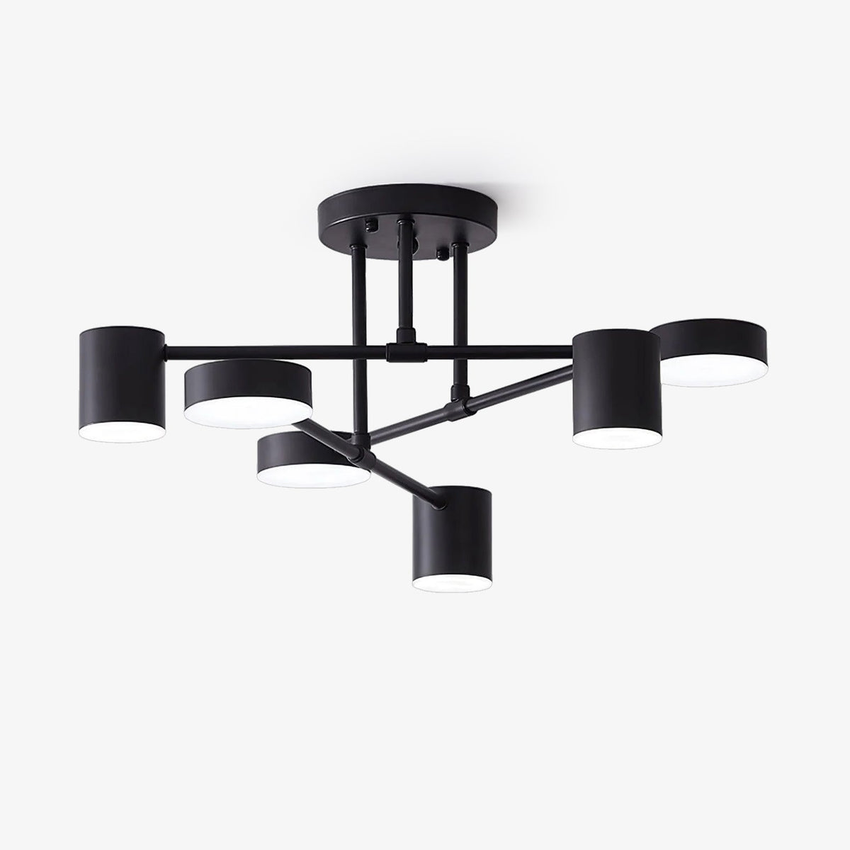 Sputnik plafondlamp goudkleurige afwerking