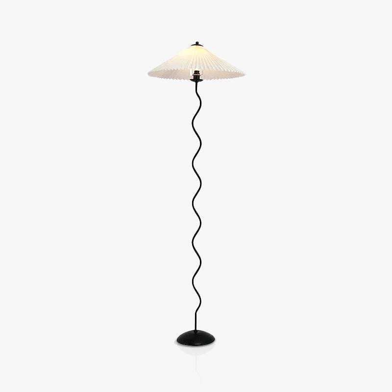 Lioraven vloerlamp van textiel in minimalistisch ontwerp
