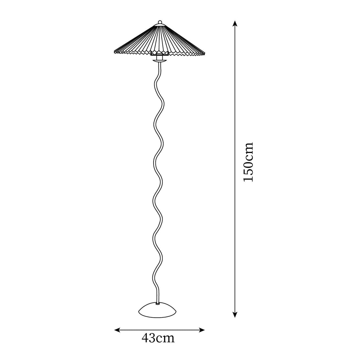Avenaelia vloerlamp