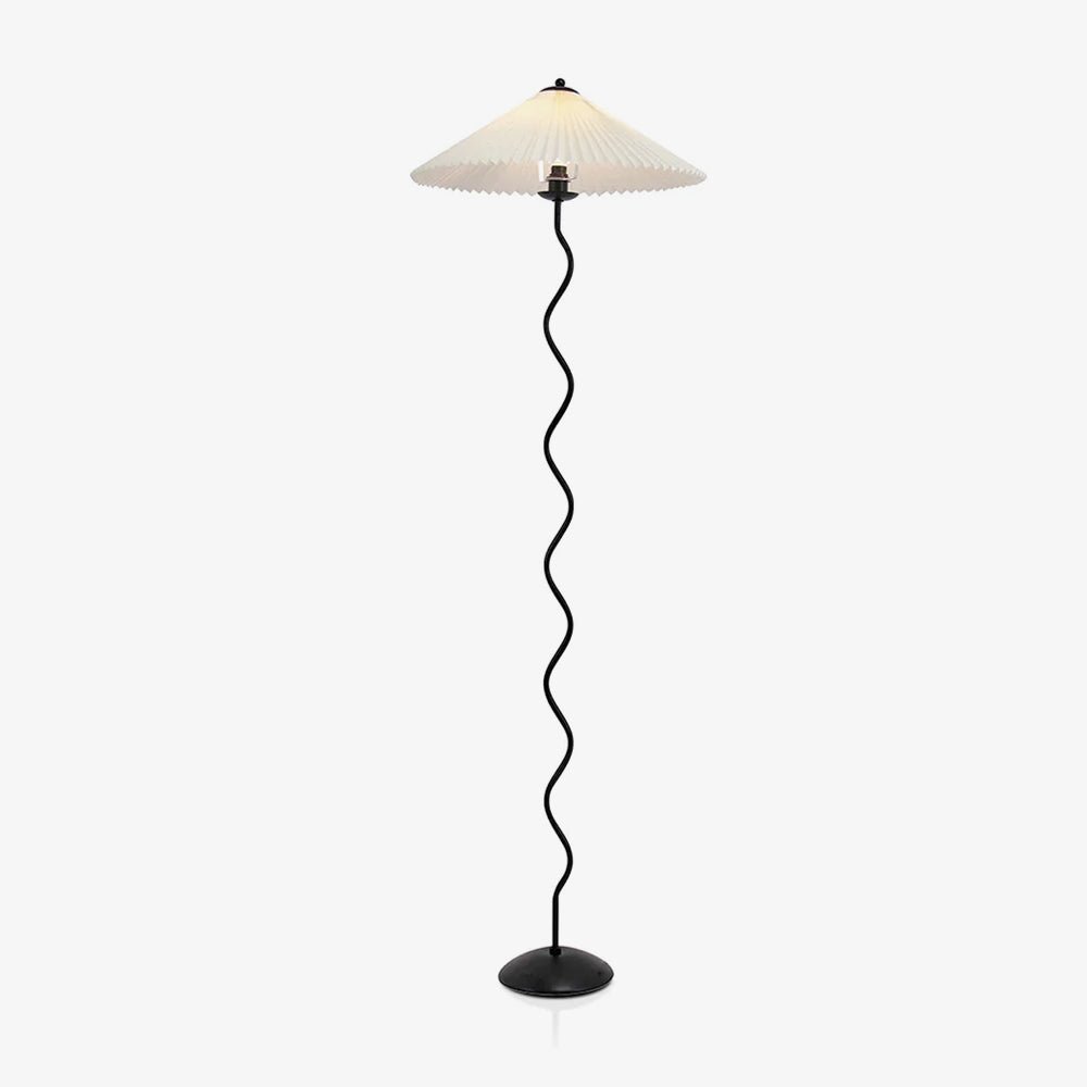 Lioraven vloerlamp van textiel in minimalistisch ontwerp