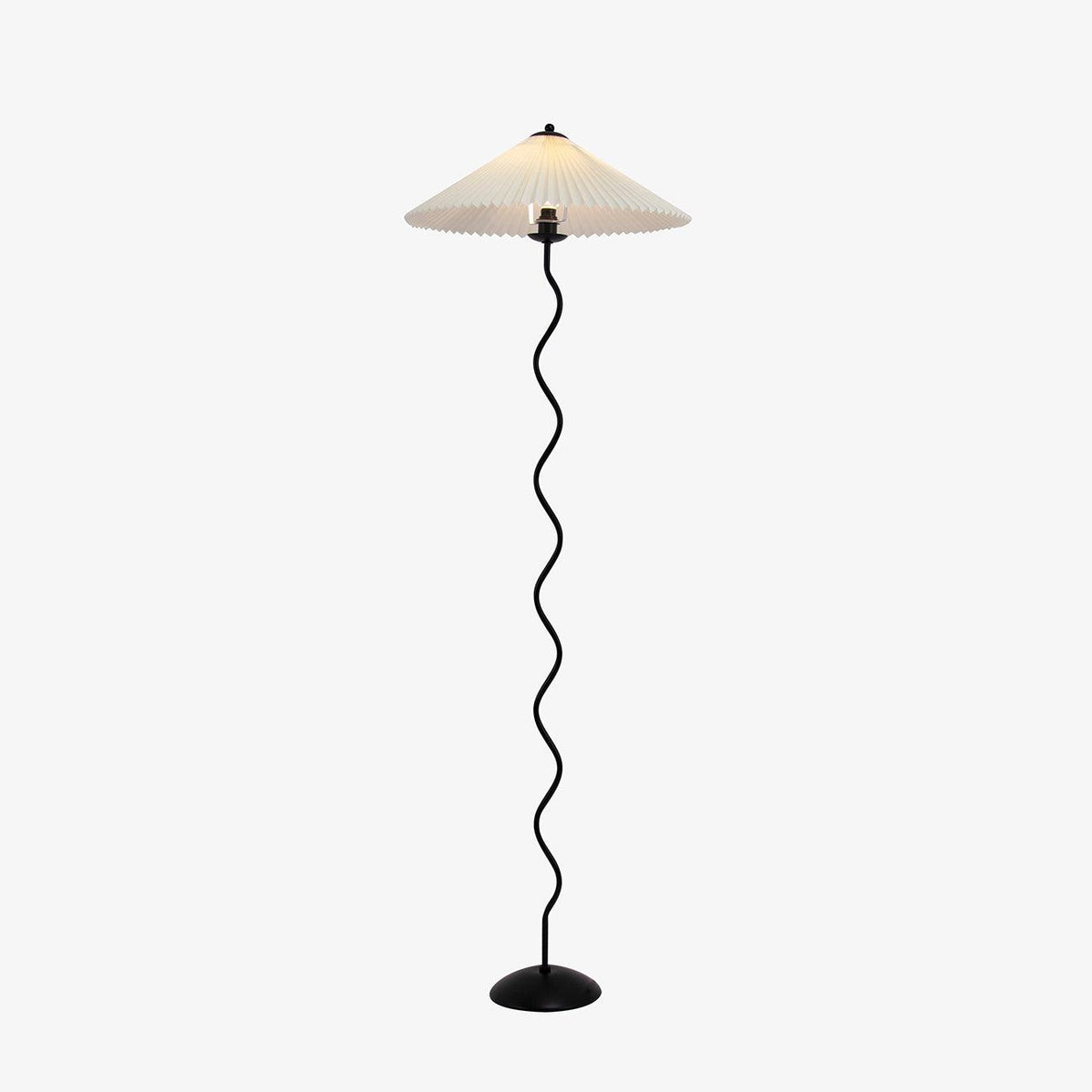 Lioraven vloerlamp van textiel in minimalistisch ontwerp