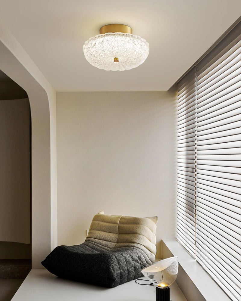 Evraeel Moderne minimalistische plafondlamp met sterrenhemel glas