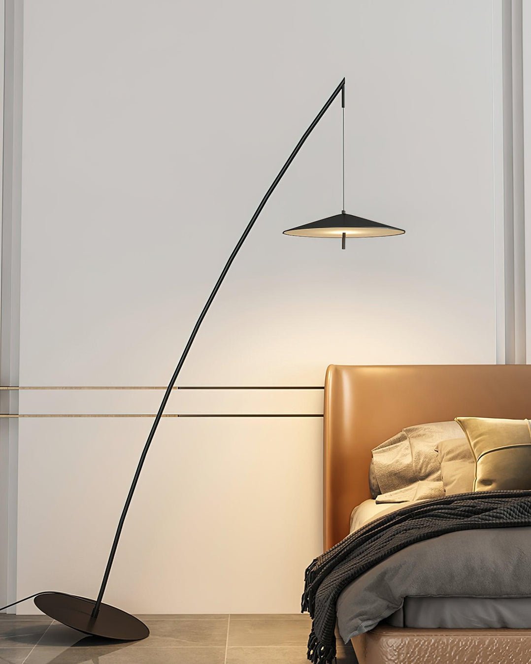 Arcana Zwart Minimalistische vloerlamp