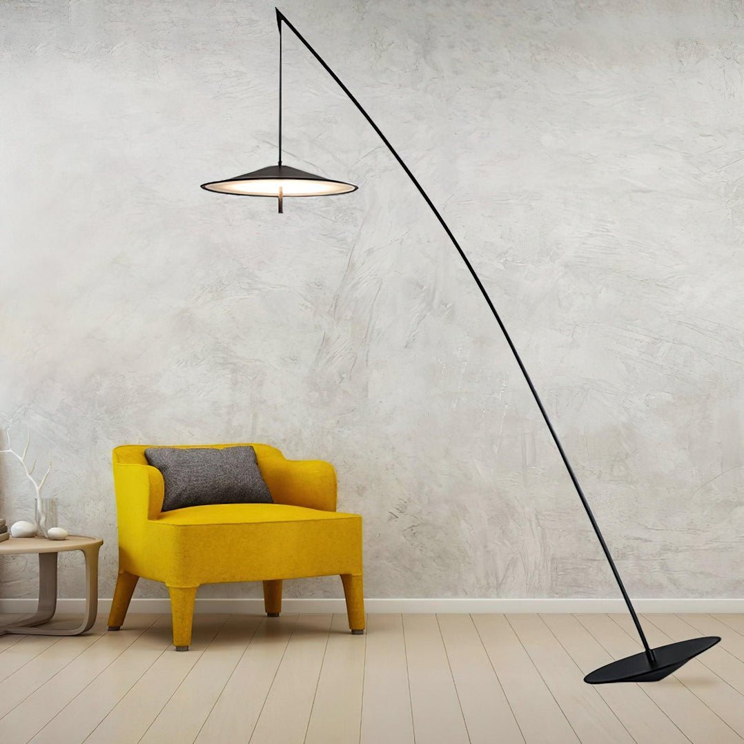 Arcana Zwart Minimalistische vloerlamp