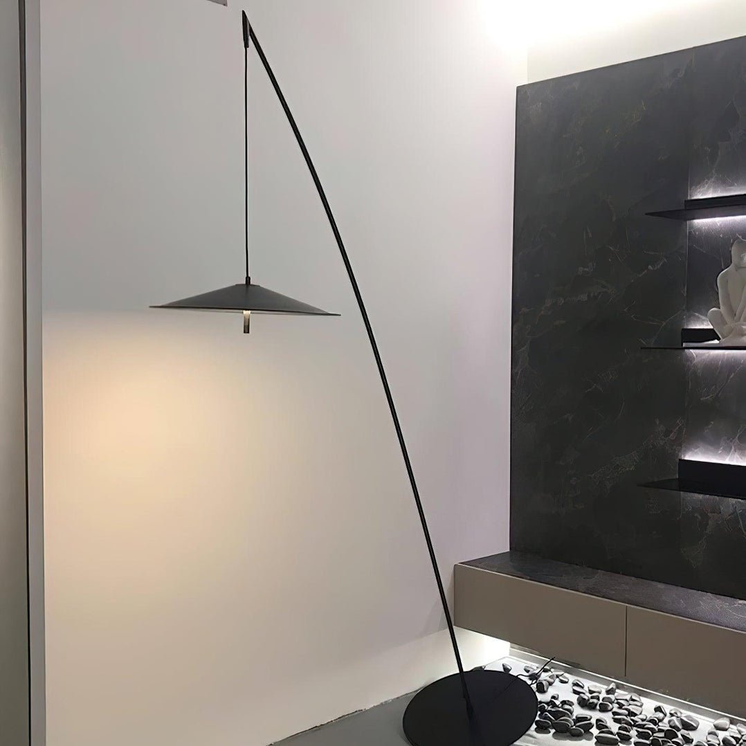 Arcana Zwart Minimalistische vloerlamp