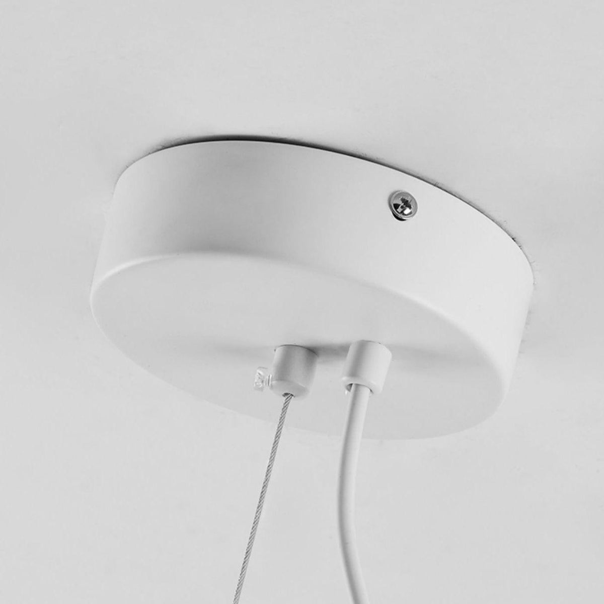 Zerina hanglamp met glazen kap