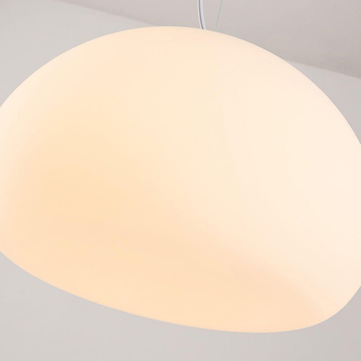 Zerina hanglamp met glazen kap