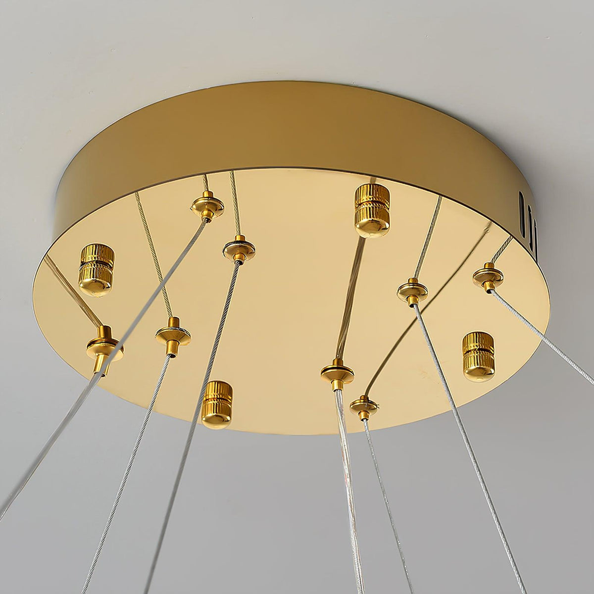 Cyrerira kroonluchter Stella LED kristalring