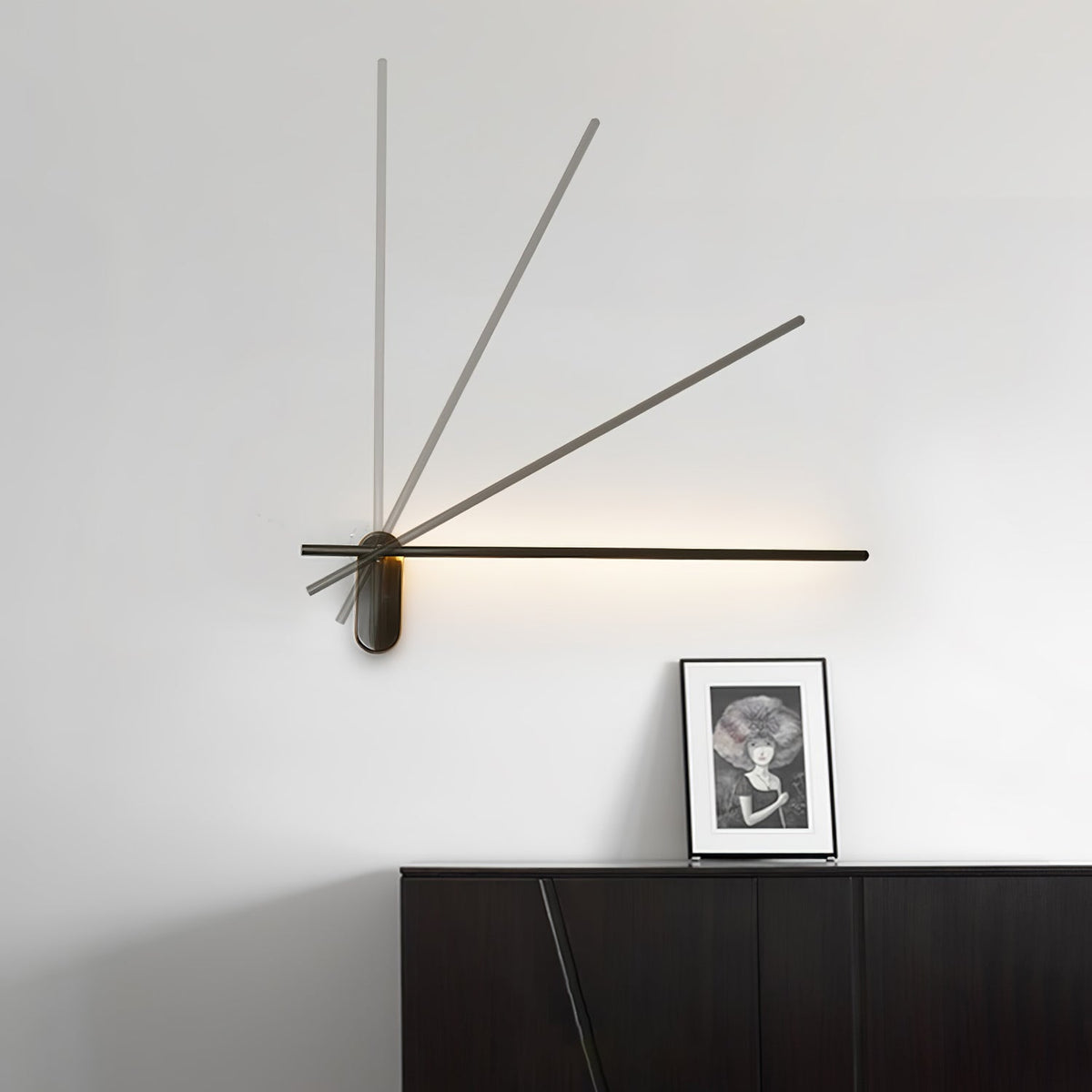 Vrysl wandlamp Staafvorm Met Stekker Minimalistisch