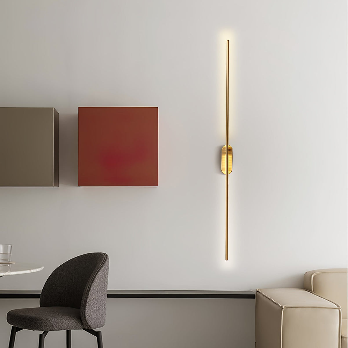 Vrysl wandlamp Staafvorm Met Stekker Minimalistisch