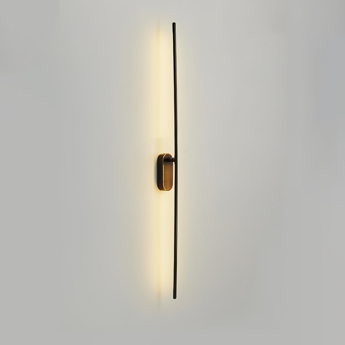 Marissa staafvormige messing wandlamp