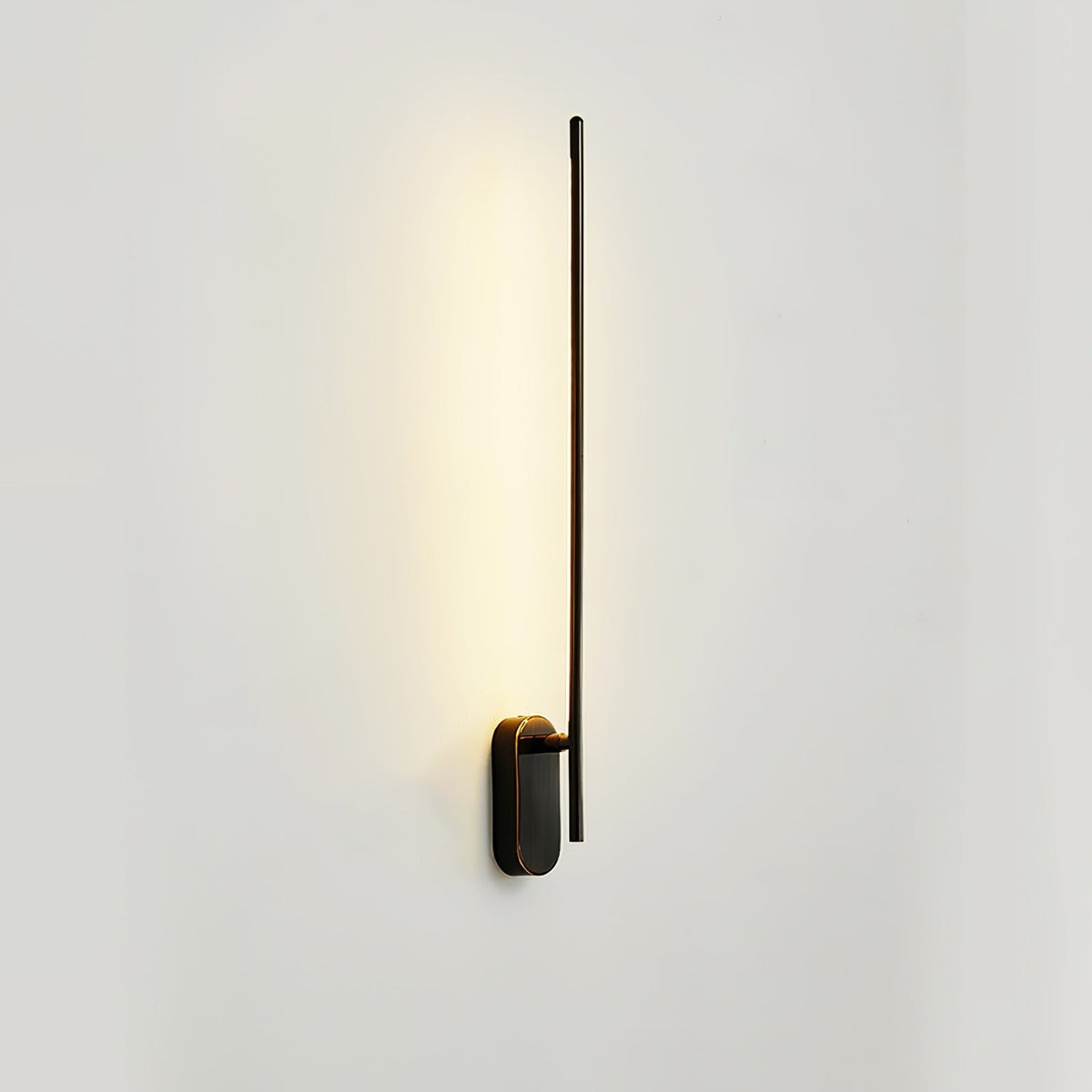 Marissa staafvormige messing wandlamp