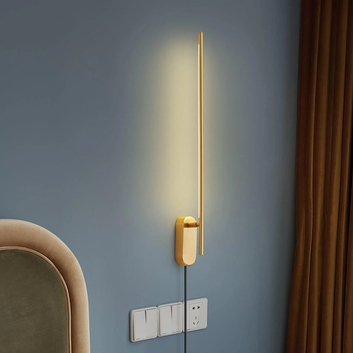 Vrysl wandlamp Staafvorm Met Stekker Minimalistisch