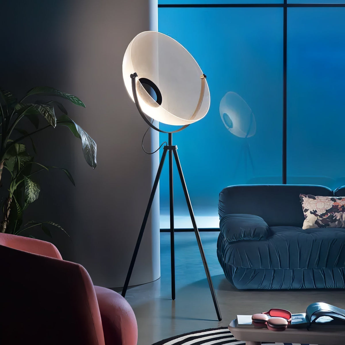Zasolyra Tripod vloerlamp