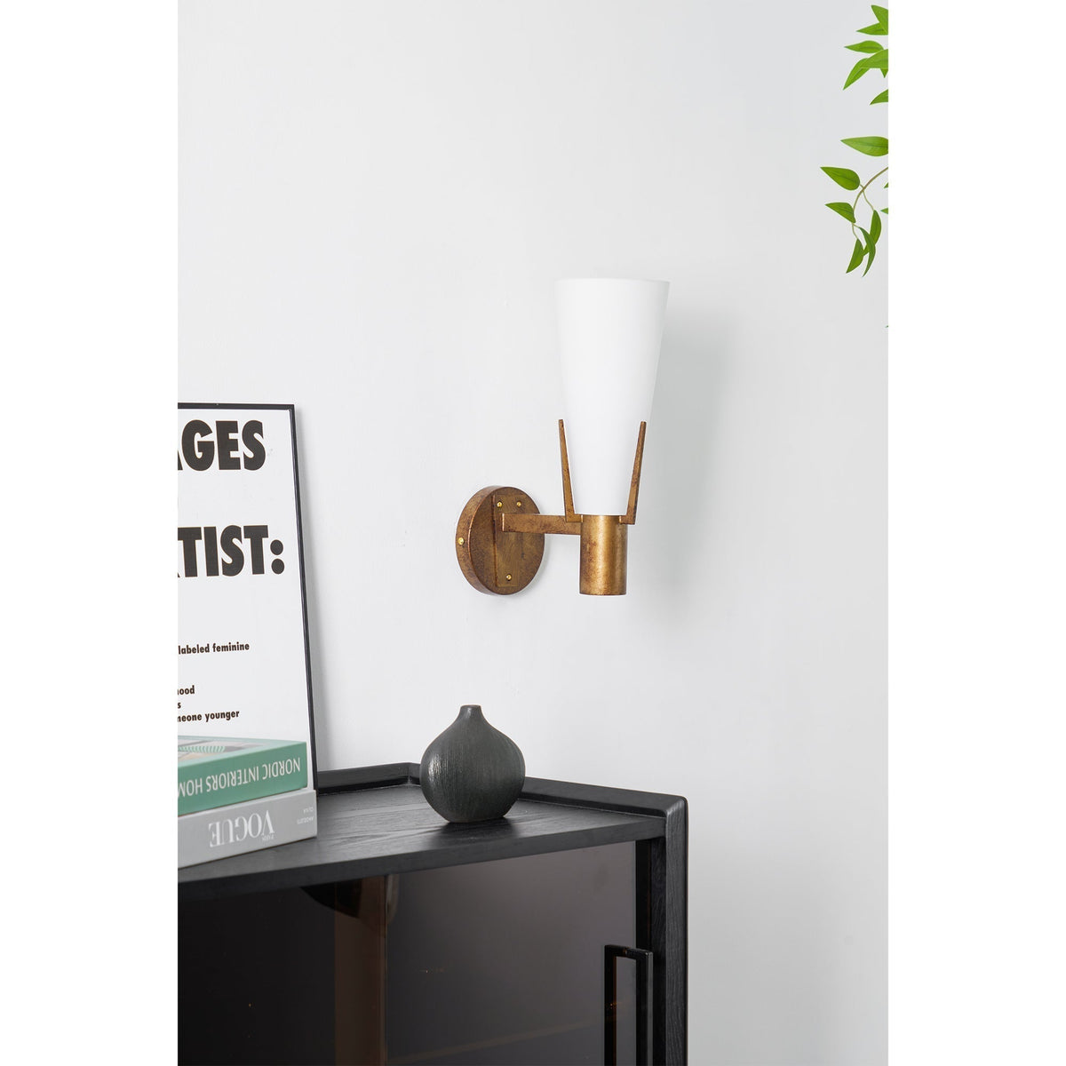 Vatalel wandlamp
