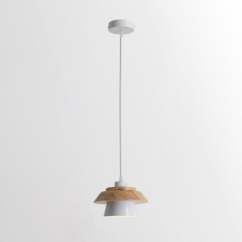 Zaid Moderne Design LED Hanglamp Metaal Hout 6 Kleur Slaapkamer/Woonkamer