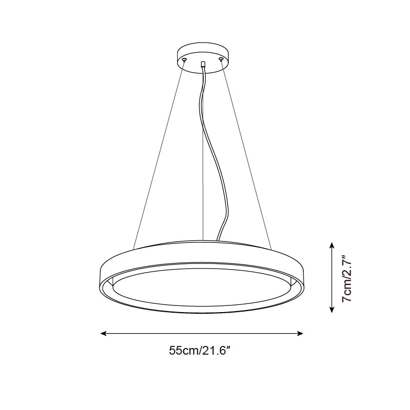 Tavaneria hanglamp travertin Ring