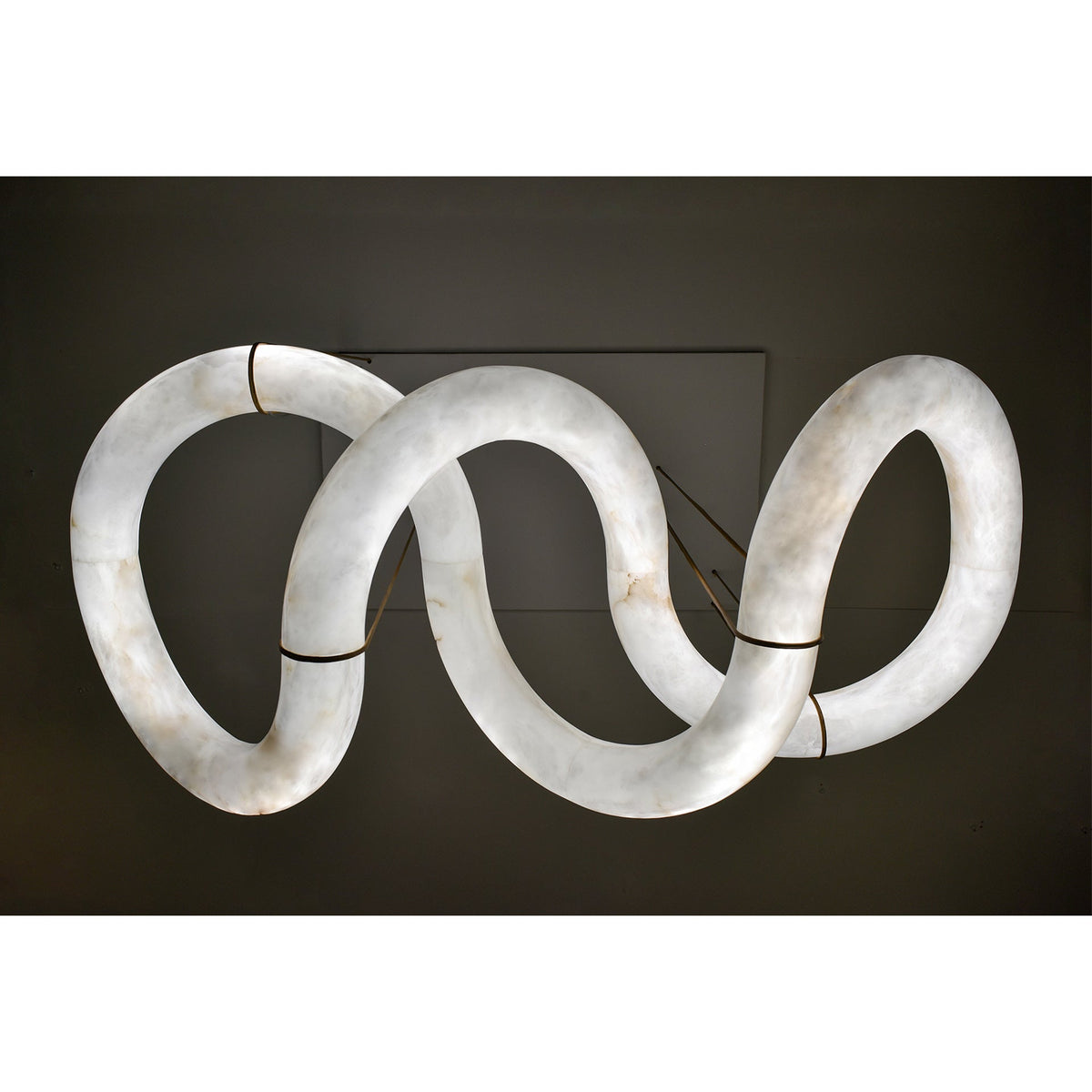 Mithos gebogen albasten hanglamp