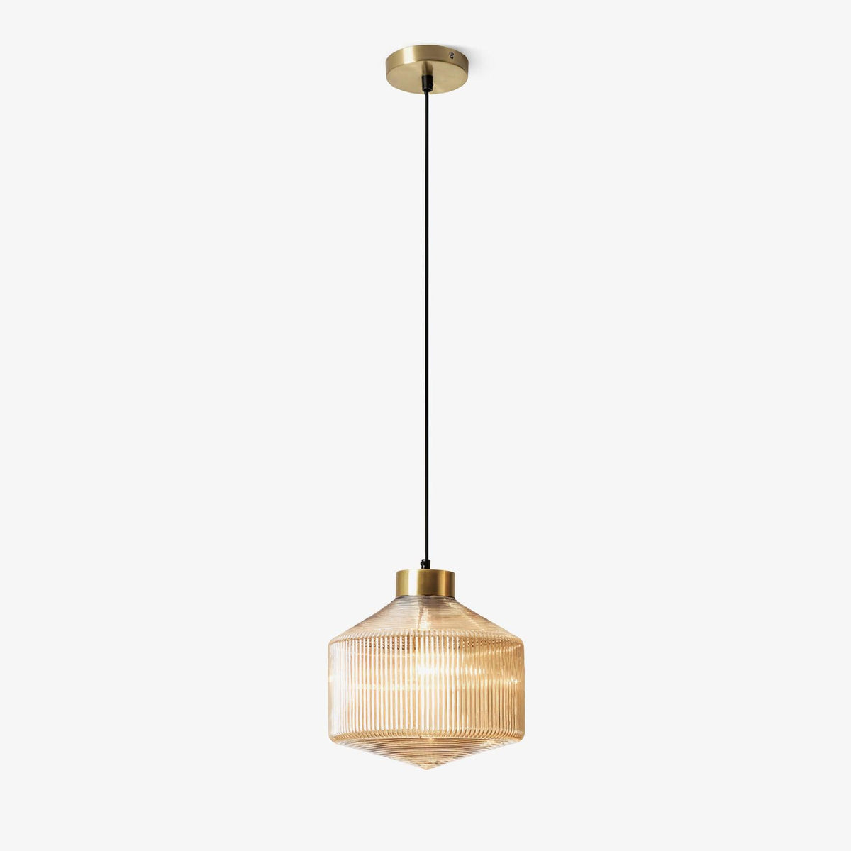 Velorarn kunstmatige hanglamp met glas