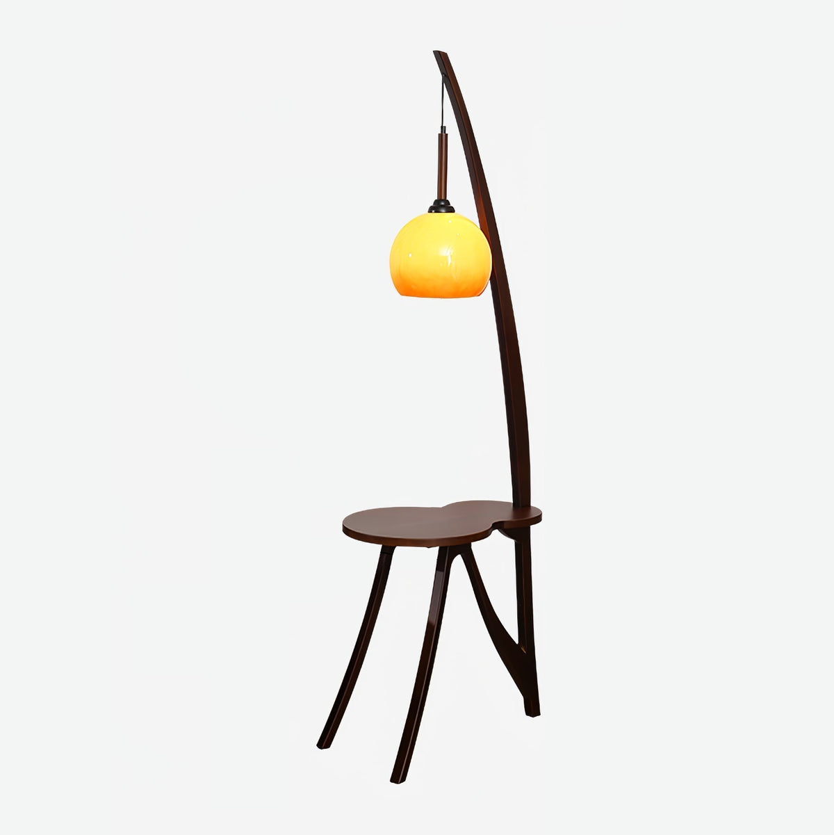 Natura Houten vloerlamp