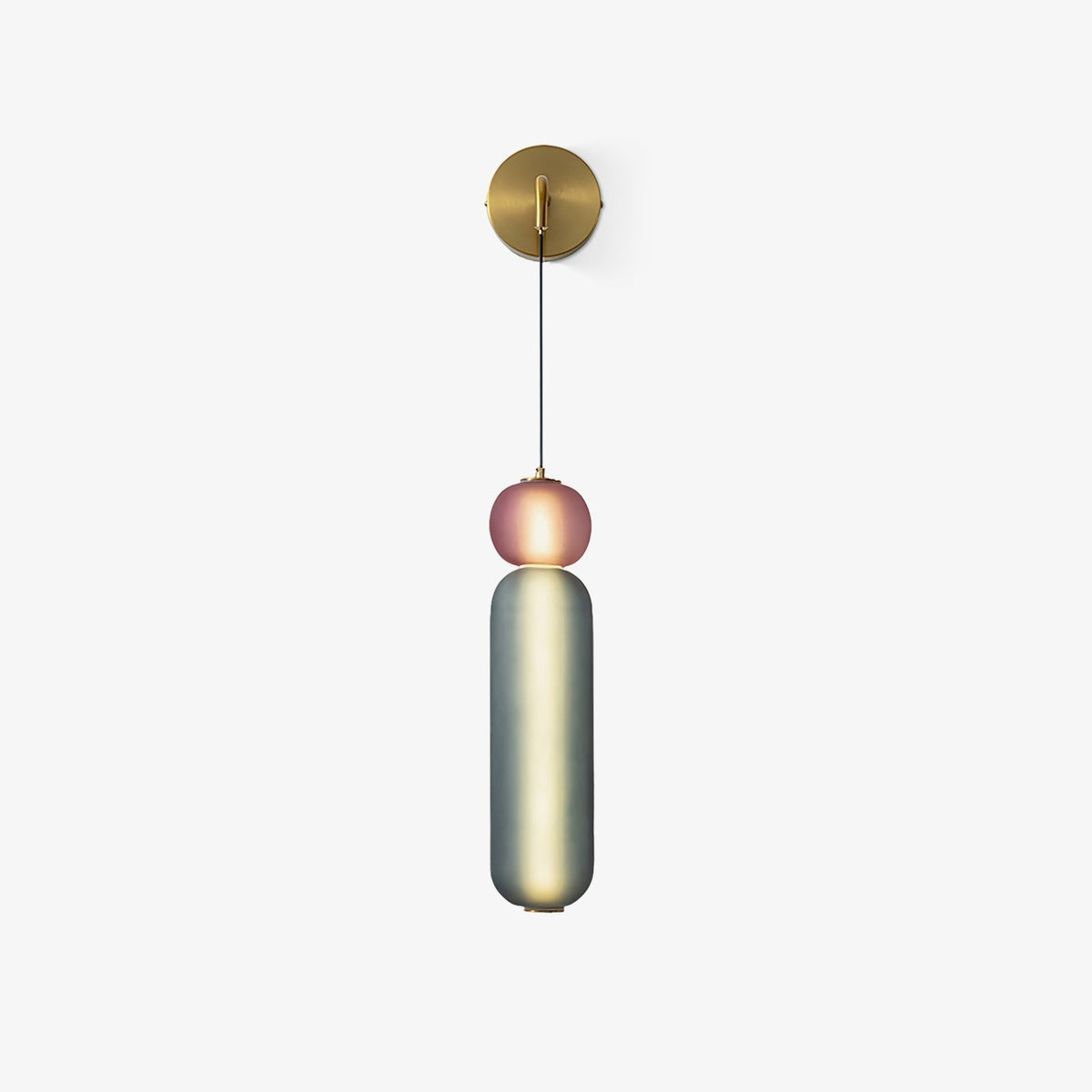 Eurtalia Moderne minimalistische wandlamp van glas