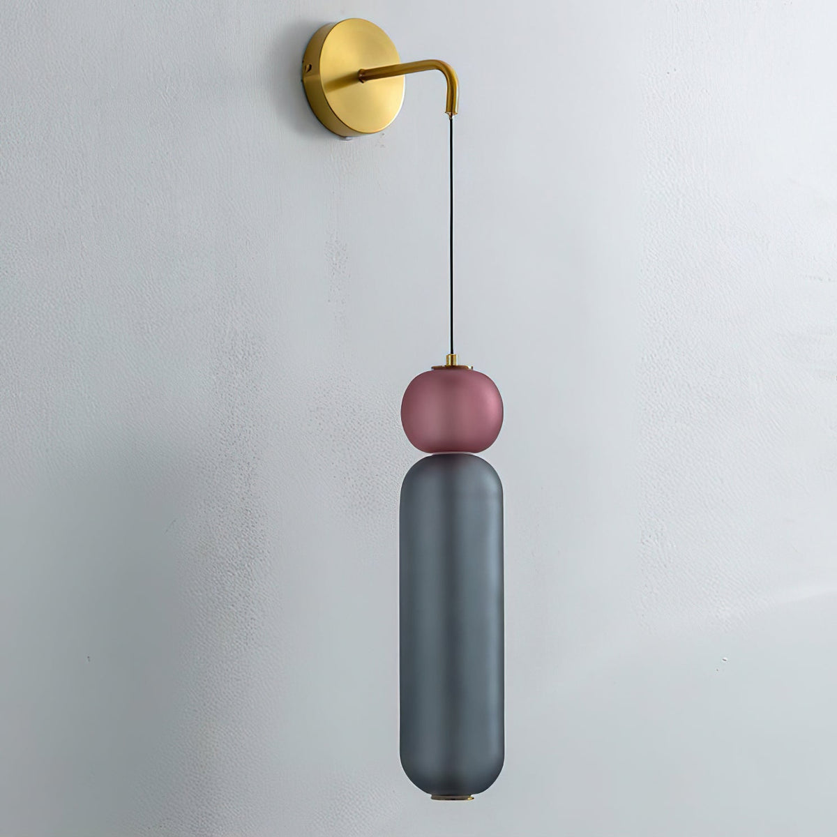 Eurtalia Moderne minimalistische wandlamp van glas