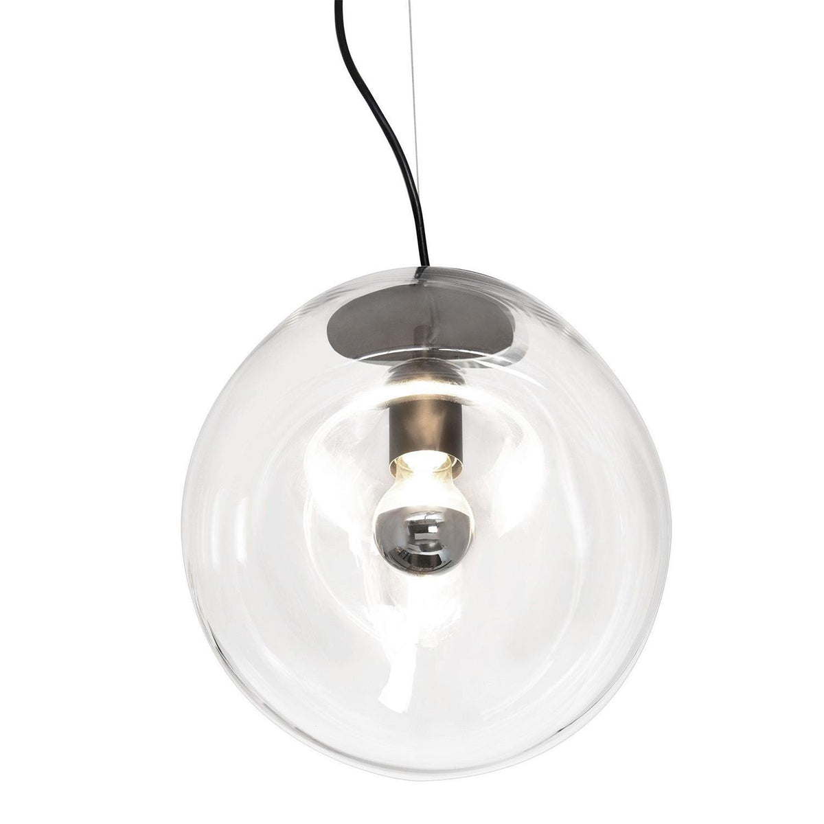 Rune minimalistische hanglamp met glazen kap