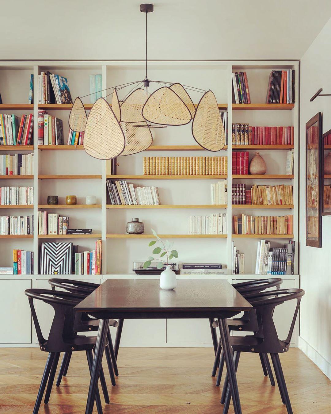 Ariinora hanglamp met rotan en swag industriële stijl