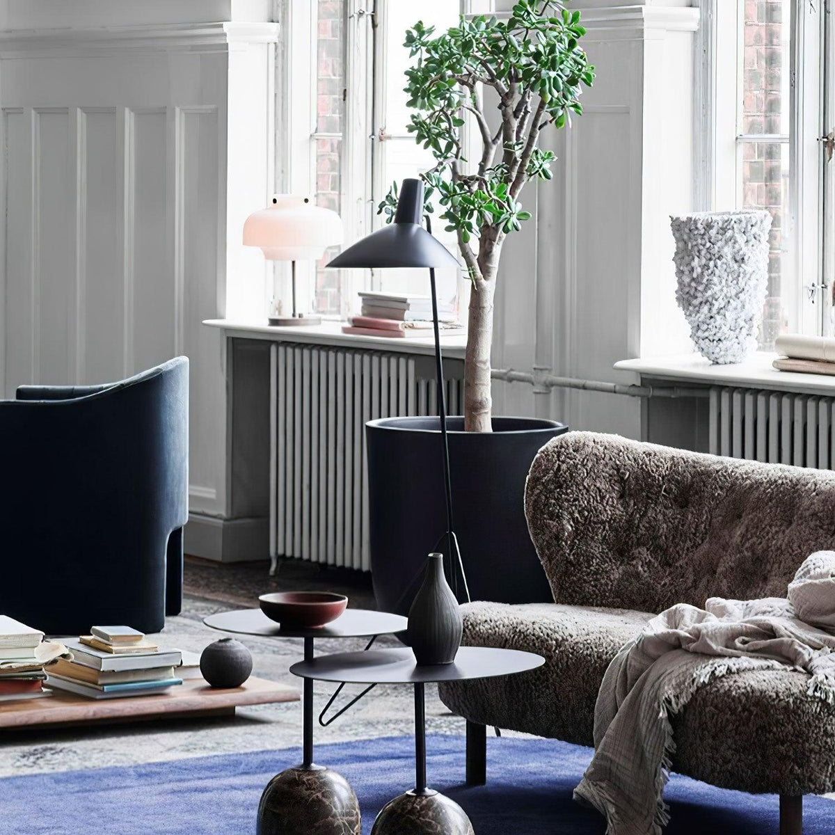 Caleleria Moderne vloerlamp in industriële stijl