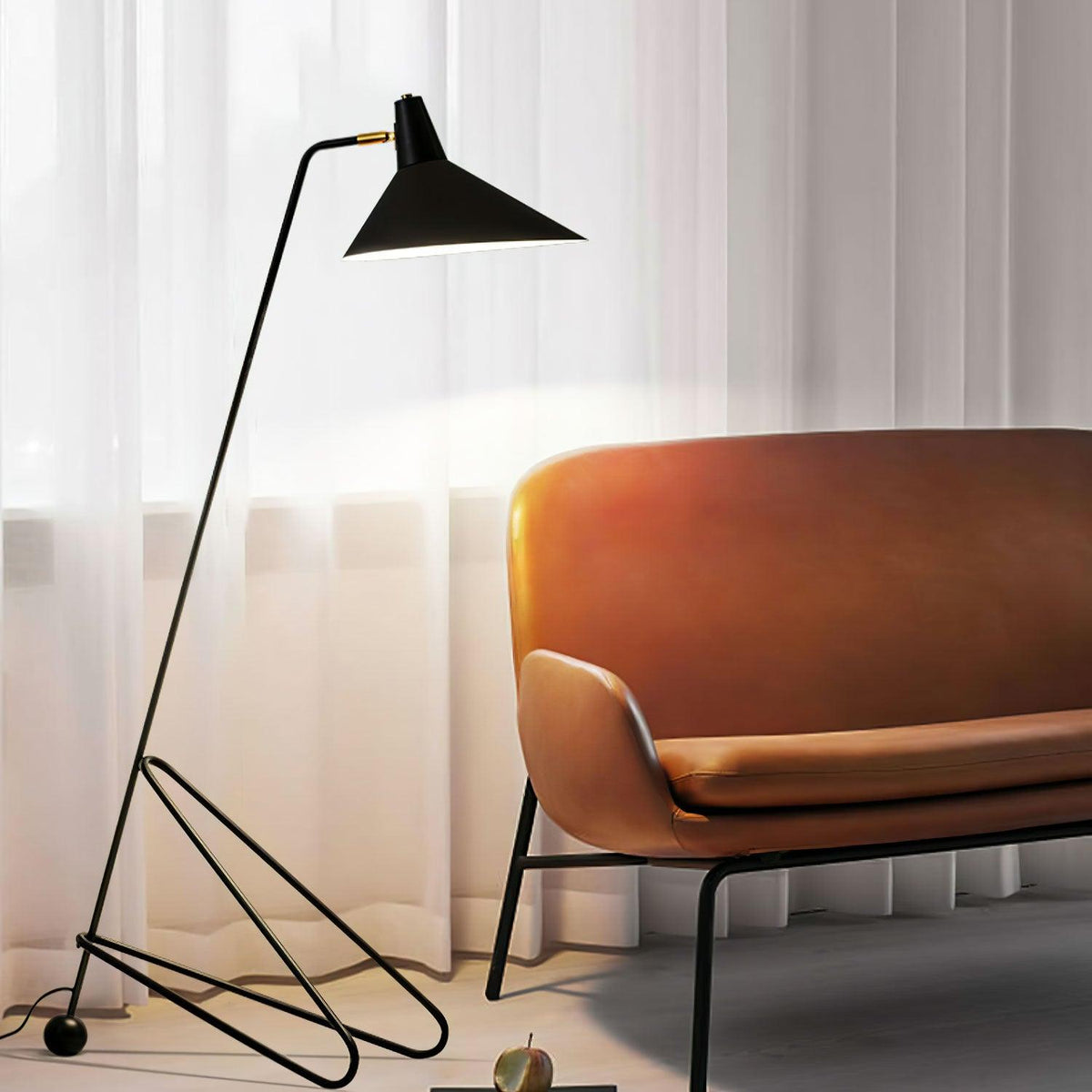 Caleleria Moderne vloerlamp in industriële stijl