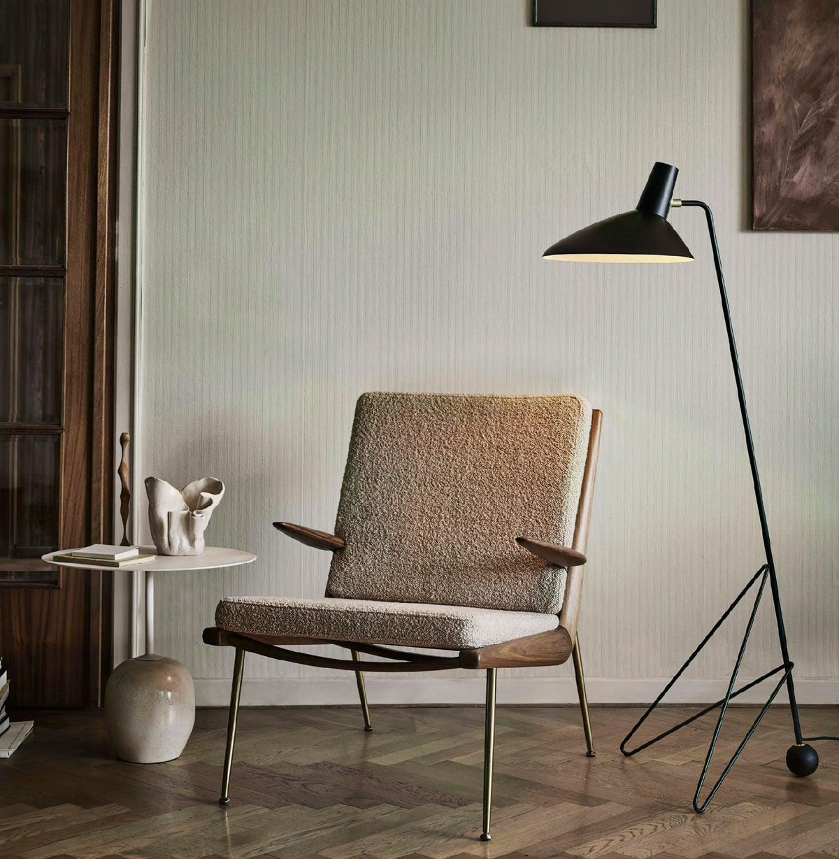 Caleleria Moderne vloerlamp in industriële stijl