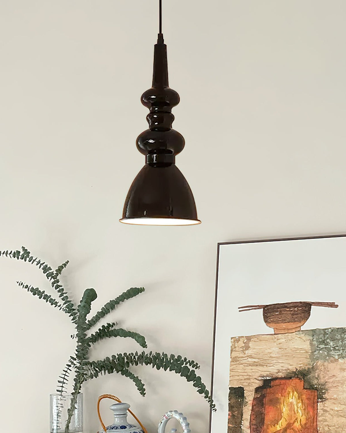 Hven Noordse kunst Noir hanglamp