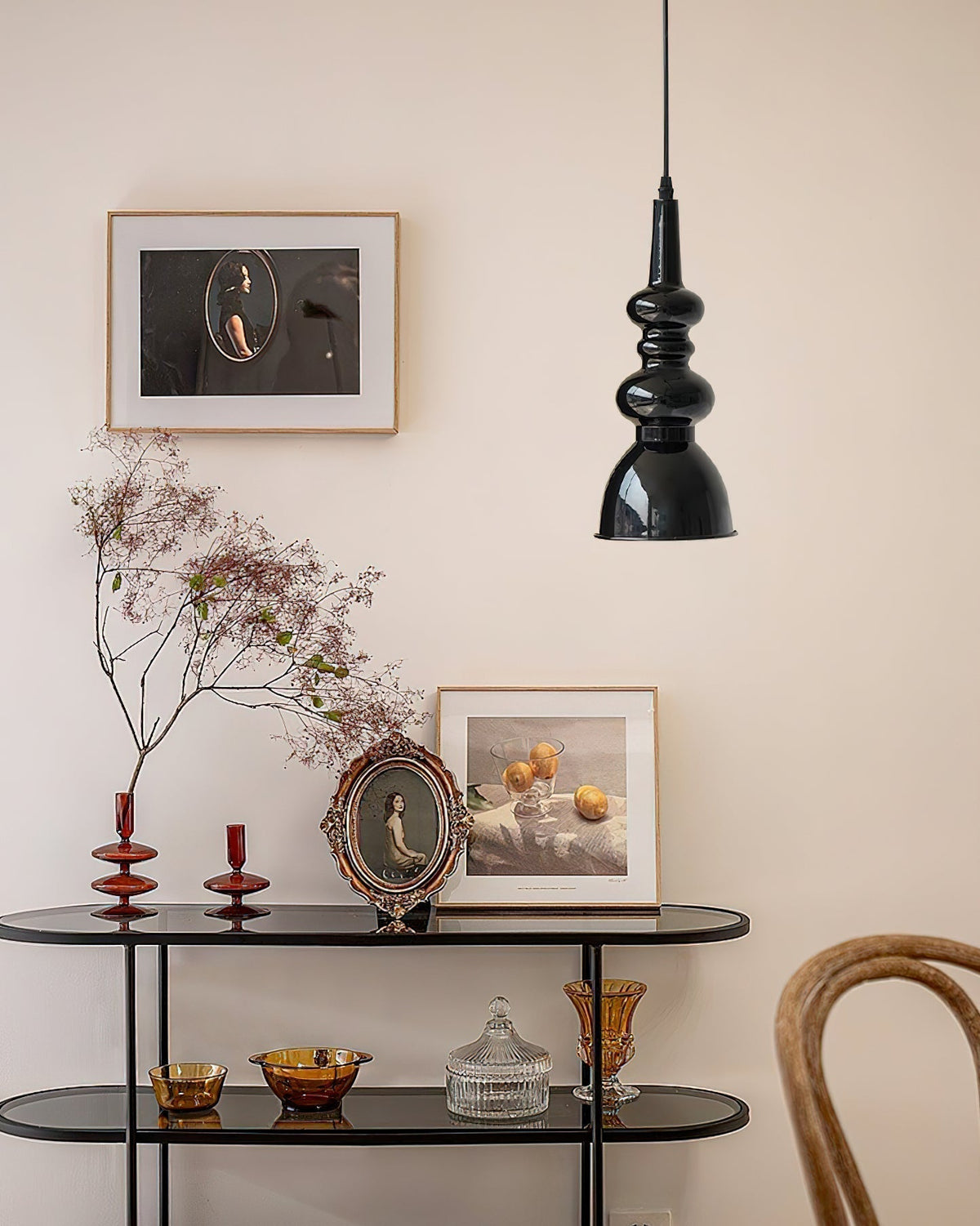 Hven Noordse kunst Noir hanglamp