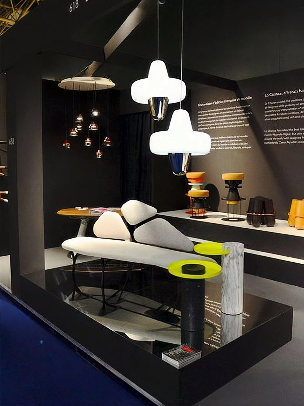Nuvia minimalistische hanglamp van glas