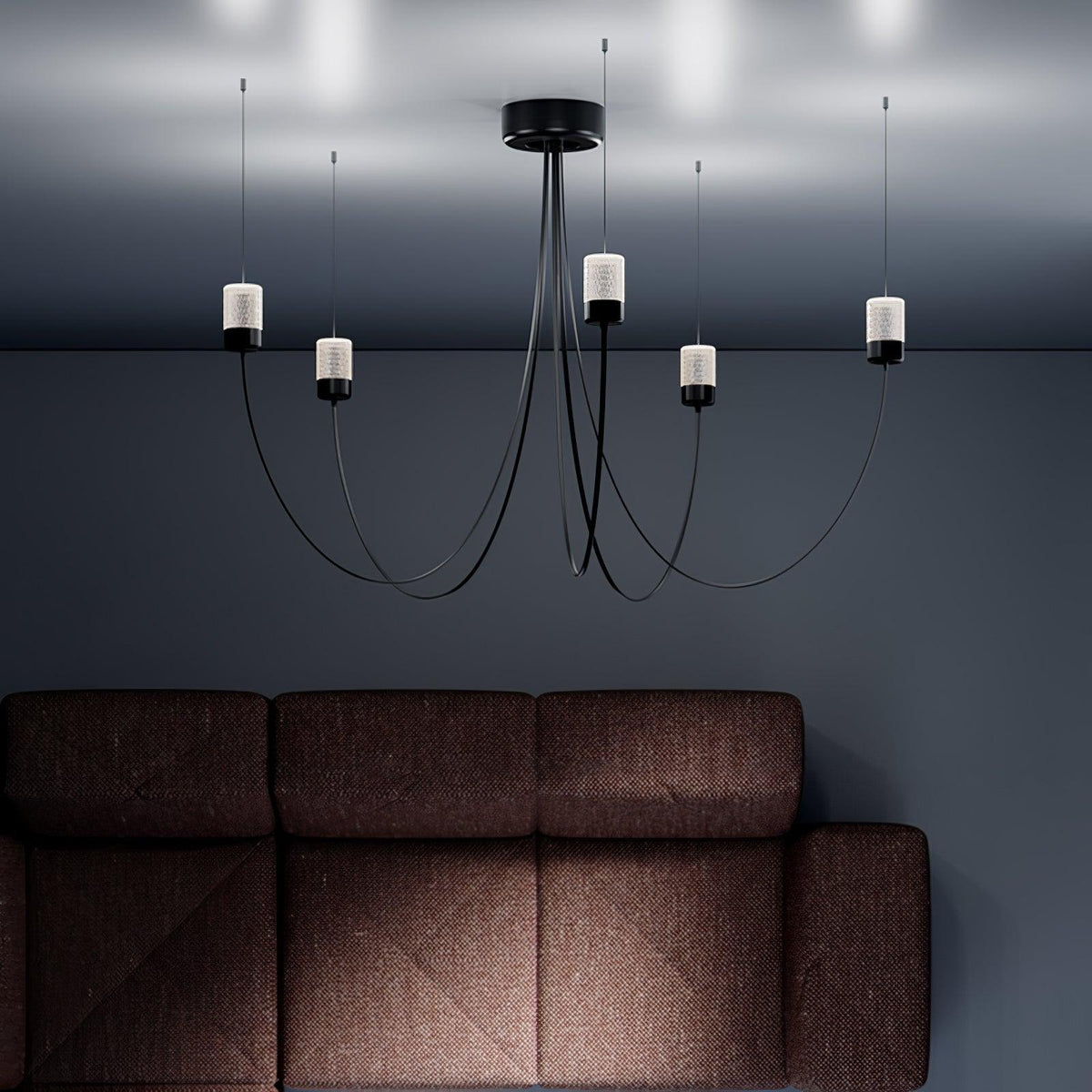 Veluaria kroonluchter Swaying elegantie glas