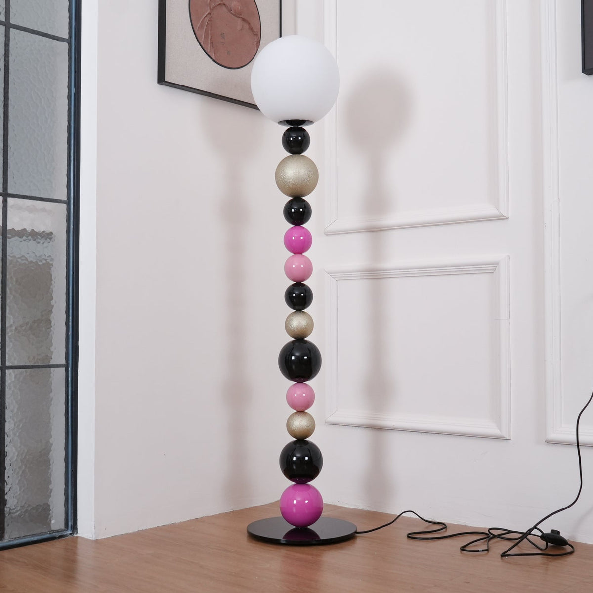 Beads vloerlamp