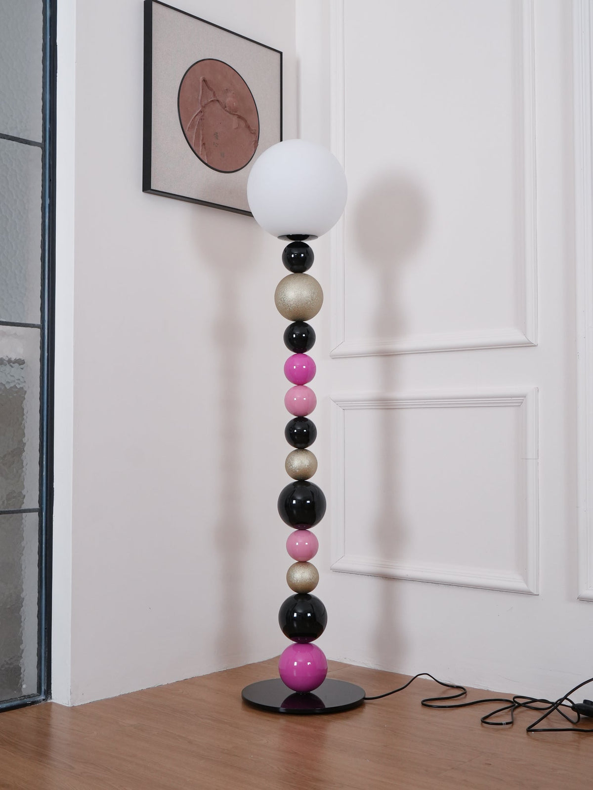 Beads vloerlamp